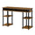 Designs2Go No Tools Student Desk with Shelves - Barnwood - Convience Concept, Inc.