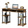 Designs2Go No Tools Student Desk with Shelves - Barnwood - Convience Concept, Inc.
