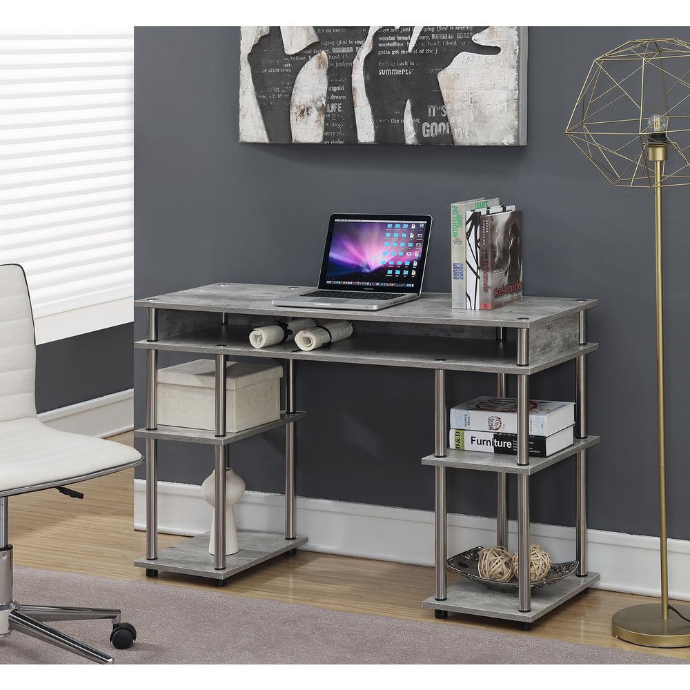 Designs2Go No Tools Student Desk - Convience Concept, Inc.