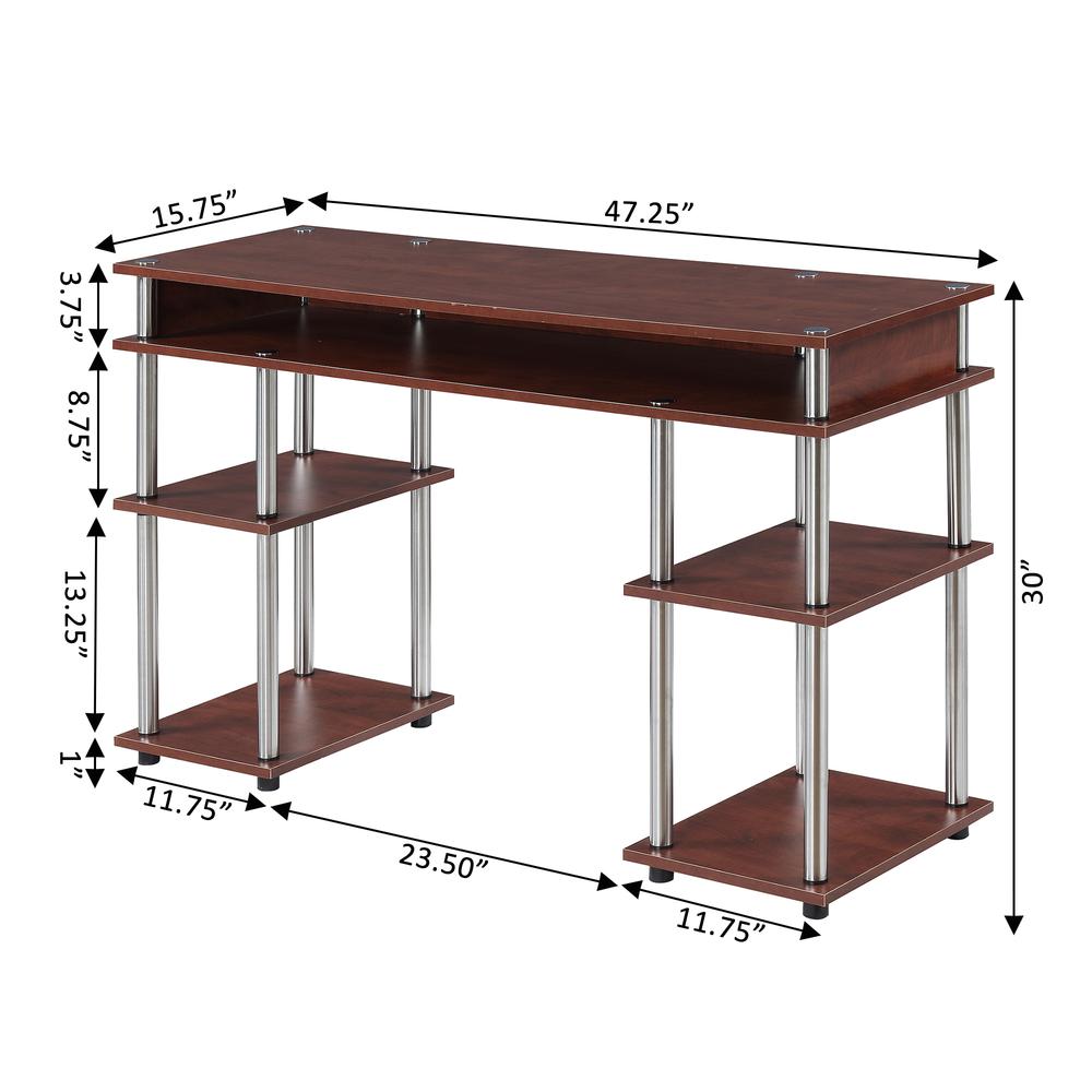 Designs2Go No Tools Student Desk - Convience Concept, Inc.