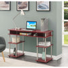 Designs2Go No Tools Student Desk with Shelves, R4-0539 - Convenience Concepts