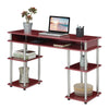 Designs2Go No Tools Student Desk with Shelves, R4-0539 - Convenience Concepts