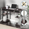 Designs2Go No Tools Student Desk with Shelves - Convience Concept, Inc.