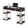 Designs2Go No Tools Student Desk with Shelves - Convience Concept, Inc.