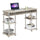 Designs2Go No Tools Student Desk with Shelves - Convience Concept, Inc.
