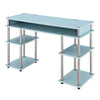 Designs2Go No Tools Student Desk with Shelves, R4-0537 - Convenience Concepts