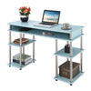 Designs2Go No Tools Student Desk with Shelves, R4-0537 - Convenience Concepts