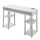 Designs2Go No Tools Student Desk with Charging Station, White - Convenience Concepts