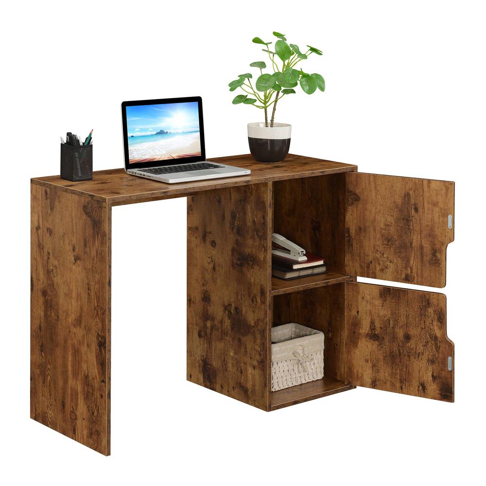 Designs2Go Student Desk with Storage Cabinets - Convenience Concepts