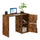 Designs2Go Student Desk with Storage Cabinets - Convenience Concepts