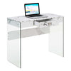SoHo Glass 36 Desk - Convenience Concepts
