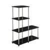 Designs2Go Multi Shelf ''L'' Bookshelf - Convience Concept, Inc.