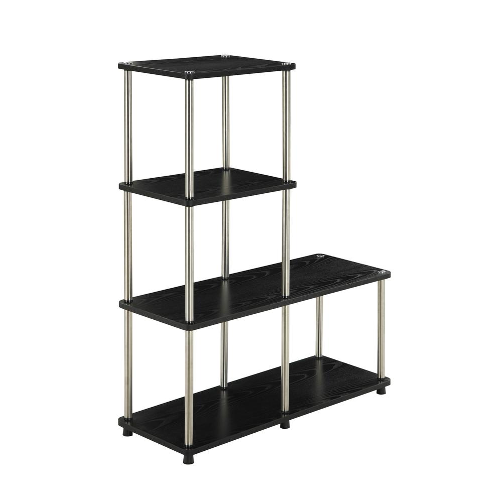 Designs2Go Multi Shelf ''L'' Bookshelf - Convience Concept, Inc.