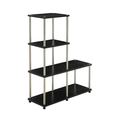 Designs2Go Multi Shelf ''L'' Bookshelf - Convience Concept, Inc.