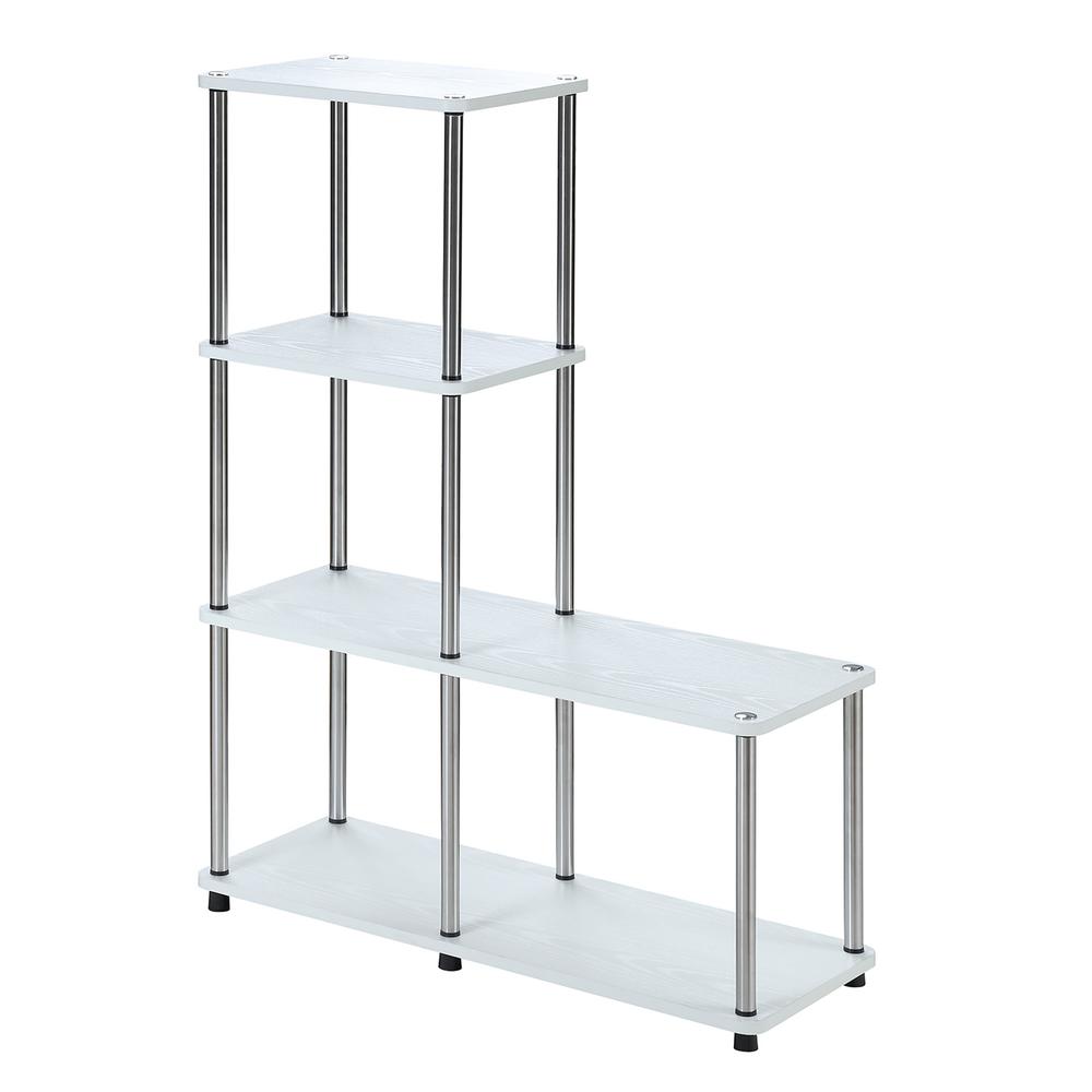 Designs2Go Multi Shelf ''L'' Bookshelf - Convience Concept, Inc.