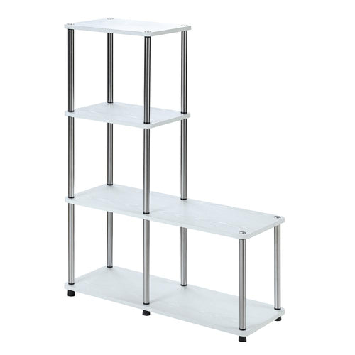 Designs2Go Multi Shelf ''L'' Bookshelf - Convience Concept, Inc.