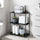 Designs2Go Classic Glass 3 Tier Bookshelf - Convenience Concepts
