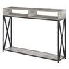 Tucson Deluxe 2 Tier Console Table - Convience Concept, Inc.