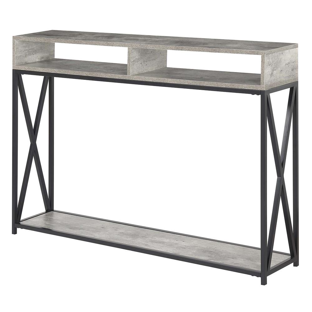 Tucson Deluxe 2 Tier Console Table - Convience Concept, Inc.