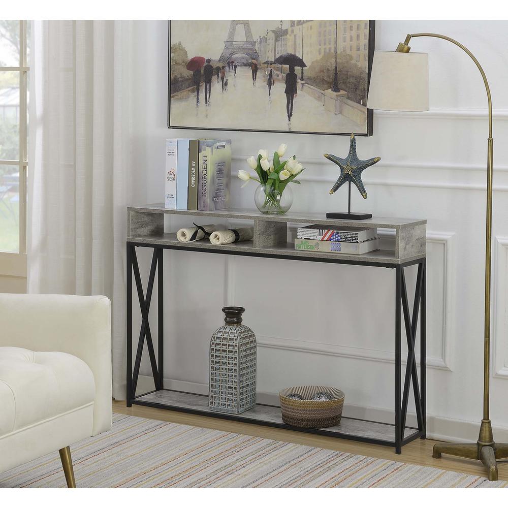 Tucson Deluxe 2 Tier Console Table - Convience Concept, Inc.