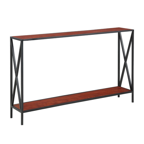 Tucson Console Table with Shelf - Convience Concept, Inc.