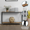 Tucson Console Table with Shelf - Convenience Concepts