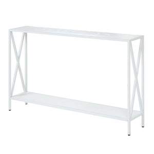Tucson Console Table with Shelf - Convience Concept, Inc.