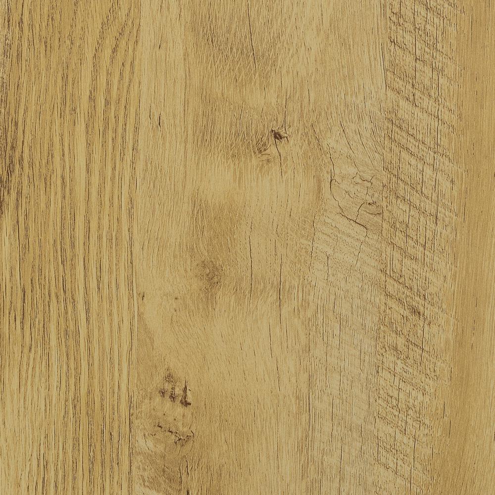 Durango 42 Inch Desk With Charging Station, English Oak/Black - Convenience Concepts