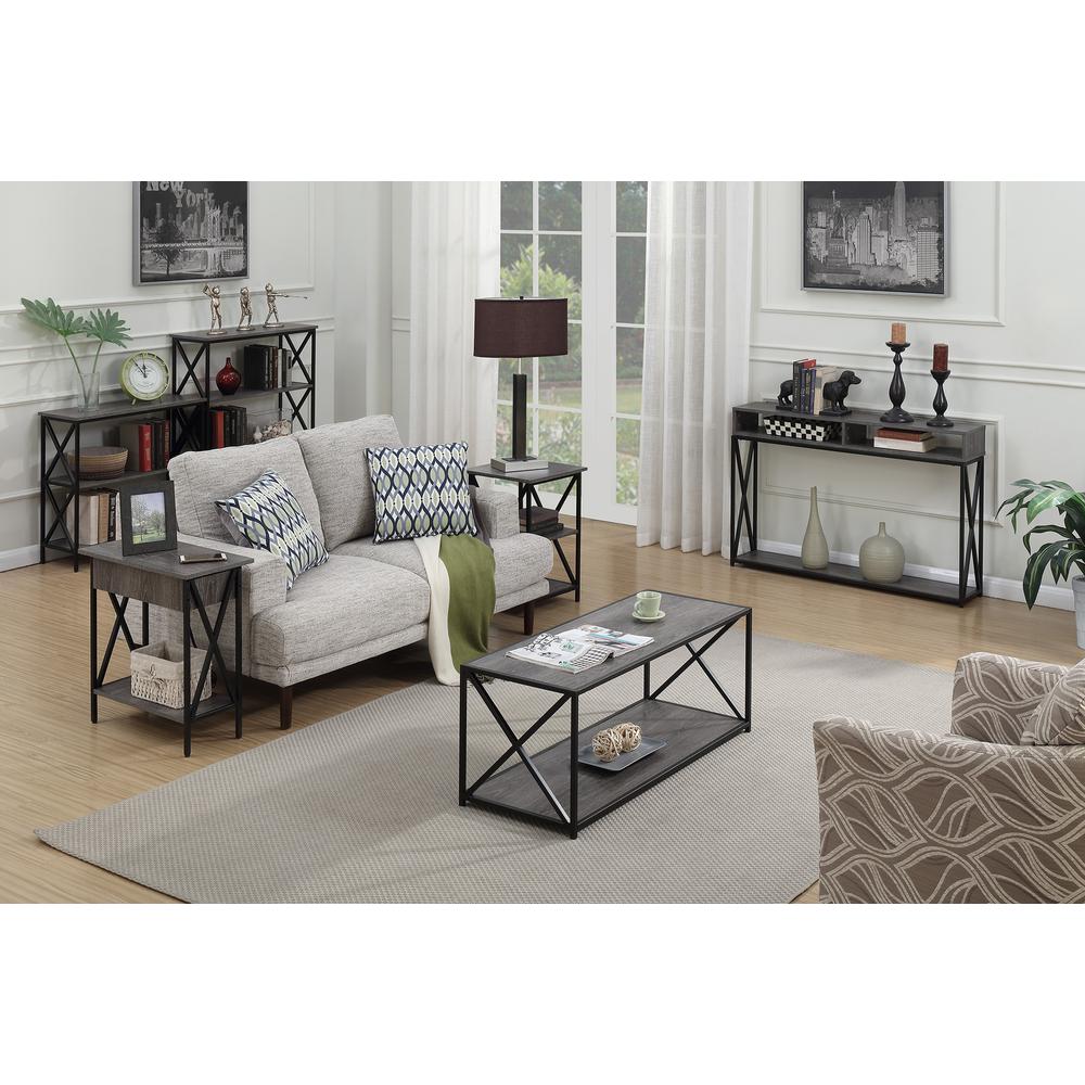 Tucson Deluxe 2 Tier Console Table - Convience Concept, Inc.