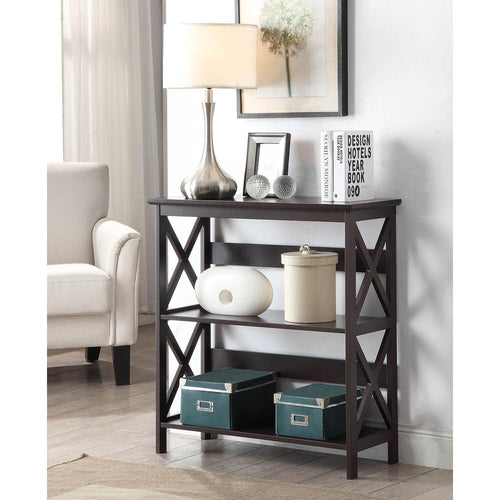 Oxford 3 Tier Bookcase - Convience Concept, Inc.