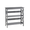 Oxford 3 Tier Bookcase - Convience Concept, Inc.