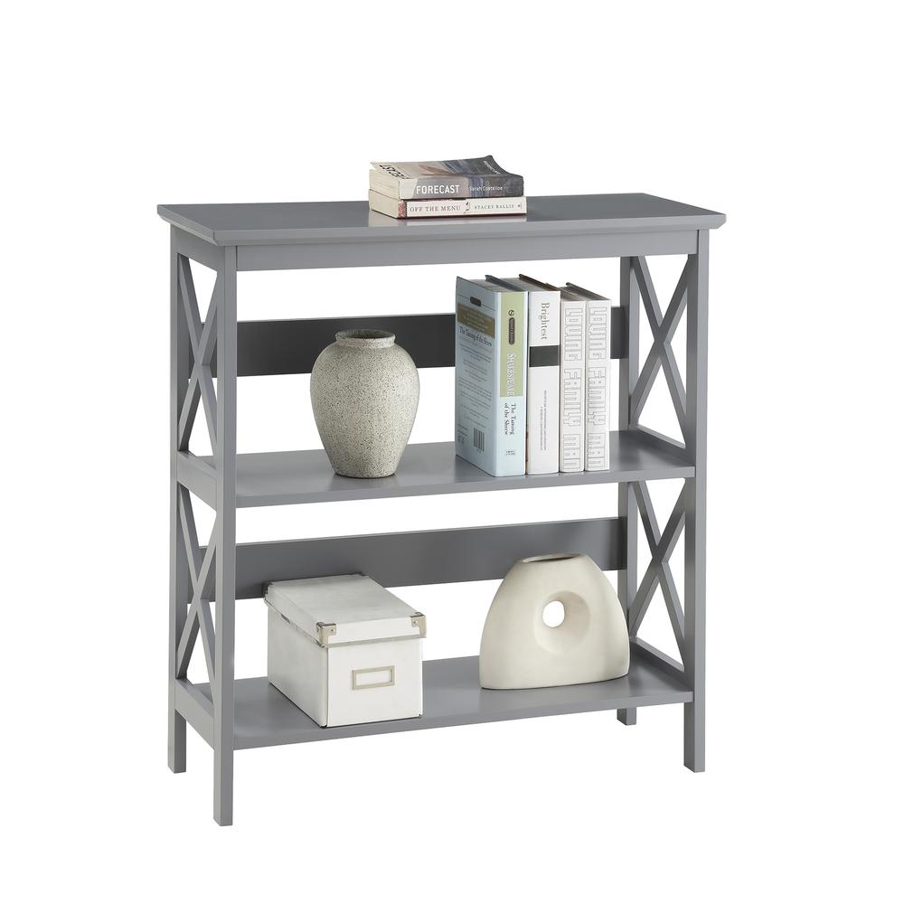 Oxford 3 Tier Bookcase - Convience Concept, Inc.