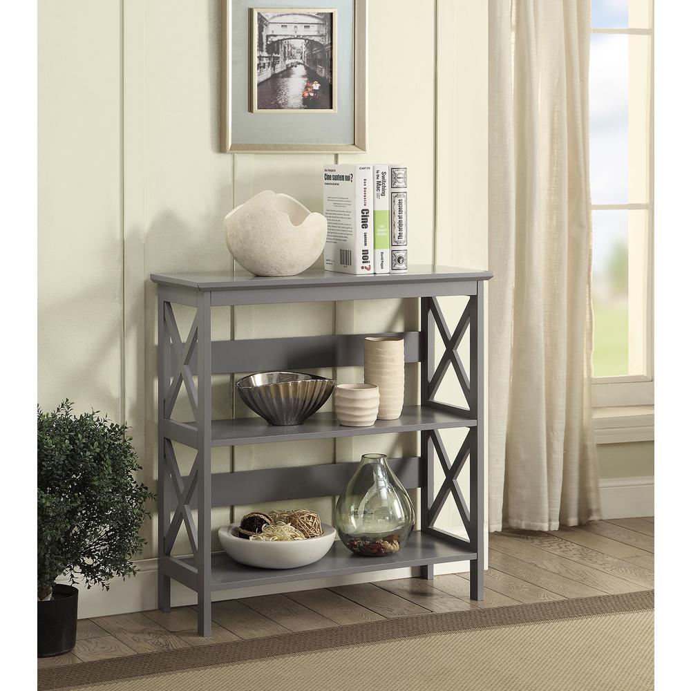 Oxford 3 Tier Bookcase - Convience Concept, Inc.