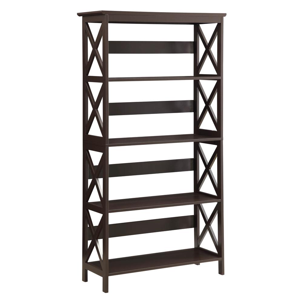 Oxford 5 Tier Bookcase - Convience Concept, Inc.