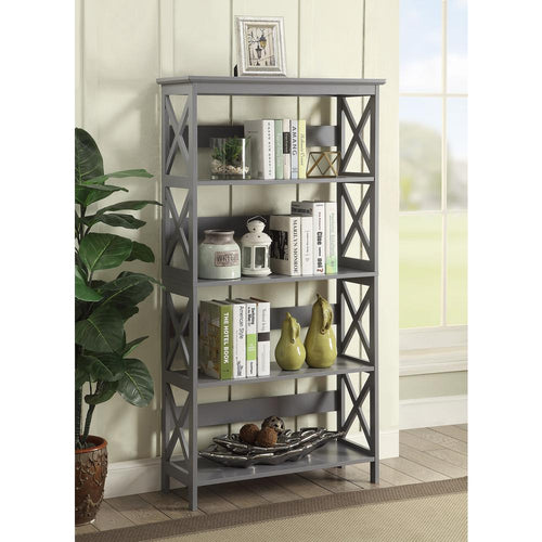 Oxford 5 Tier Bookcase - Convience Concept, Inc.