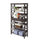 Oxford 5 Tier Bookcase with Drawer - Convience Concept, Inc.