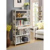 Oxford 5 Tier Bookcase with Drawer - Convience Concept, Inc.