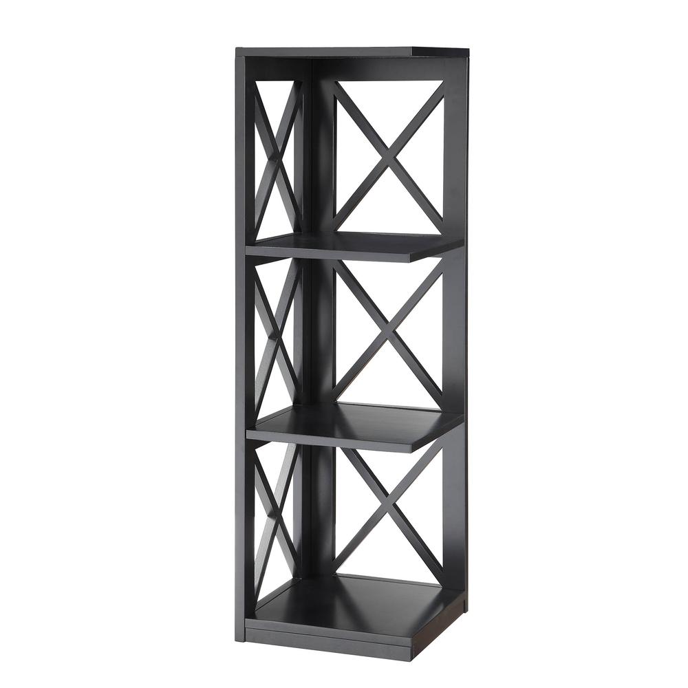 Oxford 3 Tier Corner Bookcase - Convience Concept, Inc.