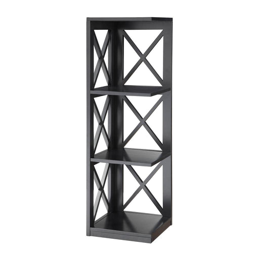 Oxford 3 Tier Corner Bookcase - Convience Concept, Inc.