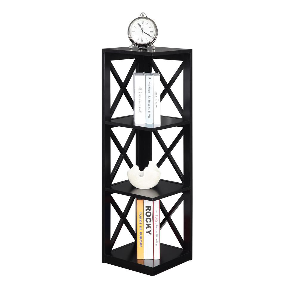 Oxford 3 Tier Corner Bookcase - Convience Concept, Inc.