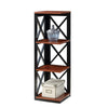Oxford 3 Tier Corner Bookcase - Convience Concept, Inc.