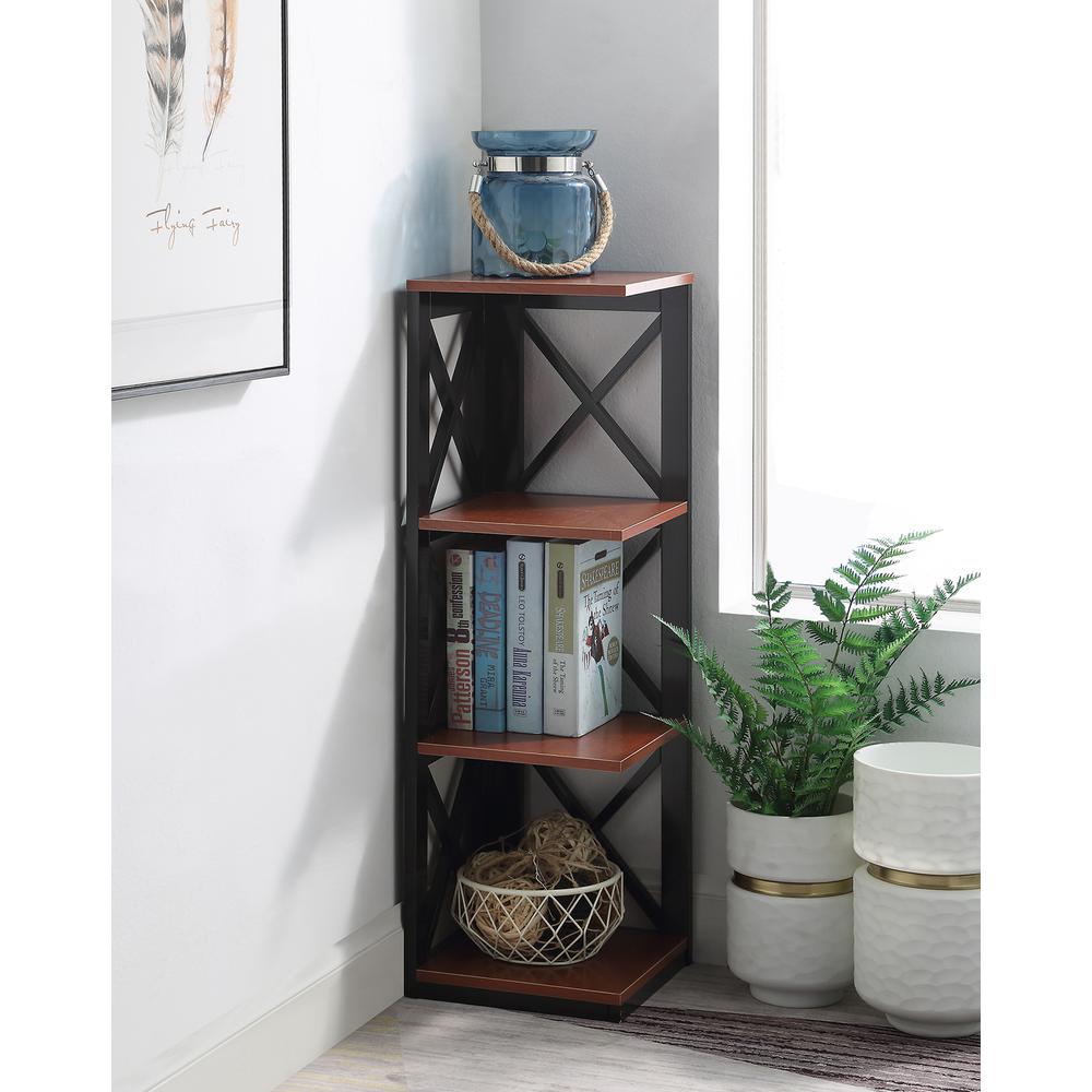 Oxford 3 Tier Corner Bookcase - Convience Concept, Inc.