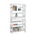 Omega 5 Tier Bookcase with Drawer, White - Convenience Concepts