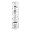 Oxford 5 Tier Corner Bookcase - Convience Concept, Inc.