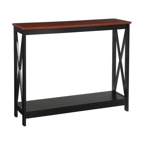 Oxford Console Table with Shelf - Convience Concept, Inc.