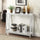 Oxford Console Table with Shelf - Convience Concept, Inc.