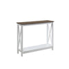 Oxford Console Table with Shelf - Convience Concept, Inc.
