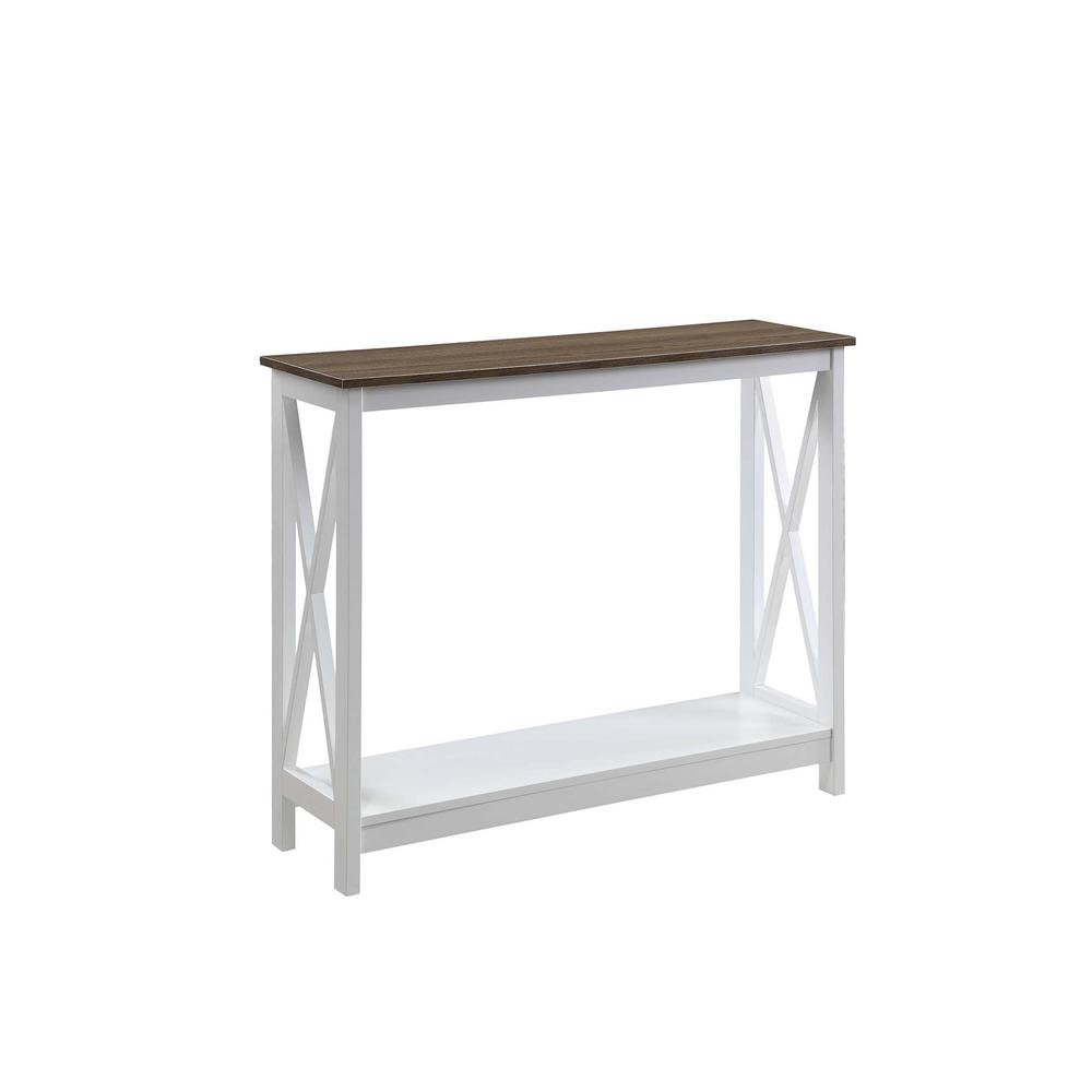 Oxford Console Table with Shelf - Convience Concept, Inc.