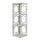 Omega 3 Tier Corner Bookcase, White - Convience Concept, Inc.