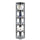 Omega 5 Tier Corner Bookcase - Convience Concept, Inc.